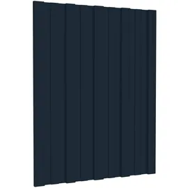 vidaXL Dachpaneel 12 Stk. Anthrazit 60 x 45 cm Verzinkter Stahl