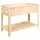 Costway Hochbeet mit Ablage 92 x 41 x 81 cm Natur