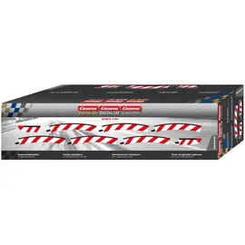 Carrera Innenrand Steilkurve 3/30 Grad 6er Pack, Endstücke 2er Pack 20020595