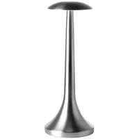 Fink ILLUMA Metall gebürstet, silberfarben Höhe 30cm, Ø 11cm
