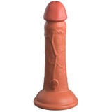 King Cock Elite Naturvibrator '6“ Vibrating + Dual Density Silicone' | 10 Vibrationsmodi King Cock Elite