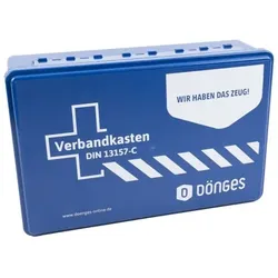 Betriebsverbandkasten DIN 13157-C, inkl. Wandhalterung