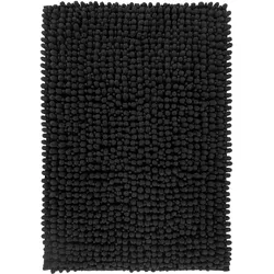 Badematte FLUFFY black