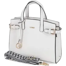 L.Credi ISANTE Schultertasche Kunstleder Weiß