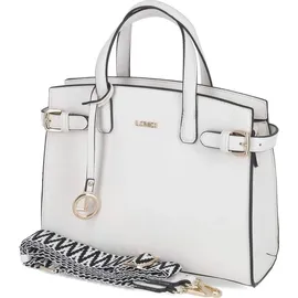 L.Credi ISANTE Schultertasche Kunstleder Weiß