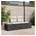 vidaXL Loungesofa schwarz