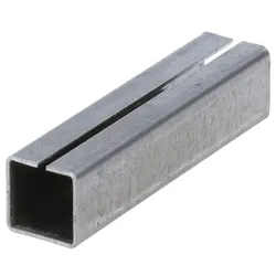MS Beschläge Metallhülse Ausgleichshülse Stahl Vierkant-Aufsteckhülse 6 auf 7mm