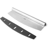 Lacor Profi-Pizzaschneider Edelstahl 35 cm Schwarz/Weiß