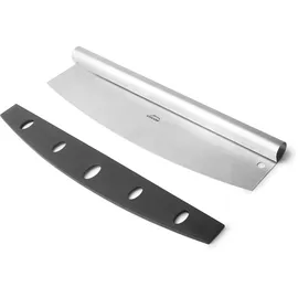 Lacor Profi-Pizzaschneider Edelstahl 35 cm Schwarz/Weiß