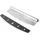 Lacor Profi-Pizzaschneider Edelstahl 35 cm Schwarz/Weiß