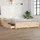 vidaXL Bett mit Schubladen 120 x 200 cm Braun