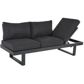 clemento Fargo 210 x 73 x 87 cm Anthrazit