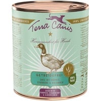 Terra Canis Ente mit Kürbis, Erdbeere und Holunder 12 x 800 g