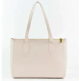 Valentino Sunshine Re Shopper Kunstleder Beige/White