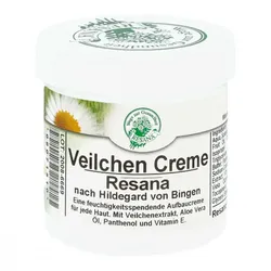 Veilchen Creme Resana nach Hildegard von Bingen