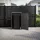ML-Design Mülltonnenbox 1er 68 x 80 x 116,3 cm anthrazit-eichenoptik