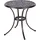 Beliani Beistelltisch Ø 68 x 75 cm Braun