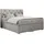 MKS Boxspringbett 160 x 200 cm H4 Hellgrau