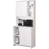Hti-Living Küchenschrank Malin  Weiß