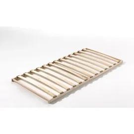 58 aufm Kessel Himmelbett Kamila 90 x 200 cm Birke lackiert weiß