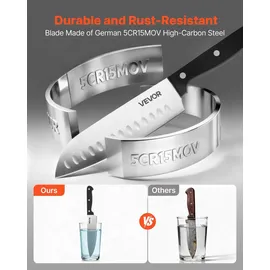 Vevor Küchenmesserset 15-tlg. Weiß