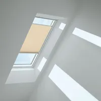 VELUX Plissee Cremebeige 1278, C02 1278K (Farbe: - 1278K,