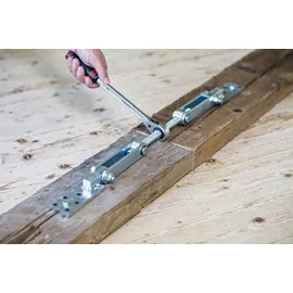 IQ-TOOLS Schraubstock Kunststoff grau