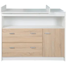 roba Kinderzimmer Gabriella breit 2-tlg. weiß/sonoma eiche