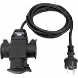 Eurolite Verlängerung 3x1,5 3m 3-fach