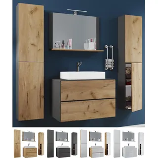 honig-eiche/anthrazit