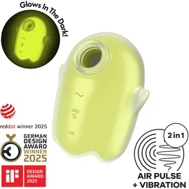 Satisfyer Glowing Ghost Druckwellenvibrator - Yellow