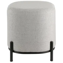 EGLO Hocker Mashike Kunststoff 39 x 41 x 39 cm Grau/Schwarz