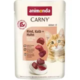 Animonda Carny Kitten Rind, Kalb & Huhn 12 x 85 g
