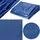 SPRINGOS Abdeckplane 5 x 8 m Blau