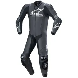 Alpinestars Missile V2 Ward Lederkombi - Black / Metallic Gray - 48