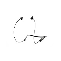 ADJ Grip Neckband Bluetooth 5.0 Kopfhörer In-Ear Wireless Sportkopfhörer mit Mikrofon und Lautstärkeregler, Headset Kabellos Doppelanschluss für Smartphone/Tablet, Schwarz