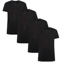 Bamboo basics T-Shirt Schwarz XXL