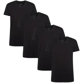 Bamboo basics T-Shirt Schwarz XXL