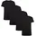 Bamboo basics T-Shirt Schwarz XXL