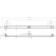 ABUS Panzerriegel PR2700 für Haus- und Wohnungstüren ohne Zylinder