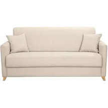 miliboo Schlafsofa 3 Plätze skandinavisch beige Skandy