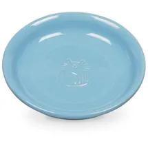 Nobby Katzen Keramik Milchschale, hellblau, Ø14 x 2 cm, 0,1 ltr.