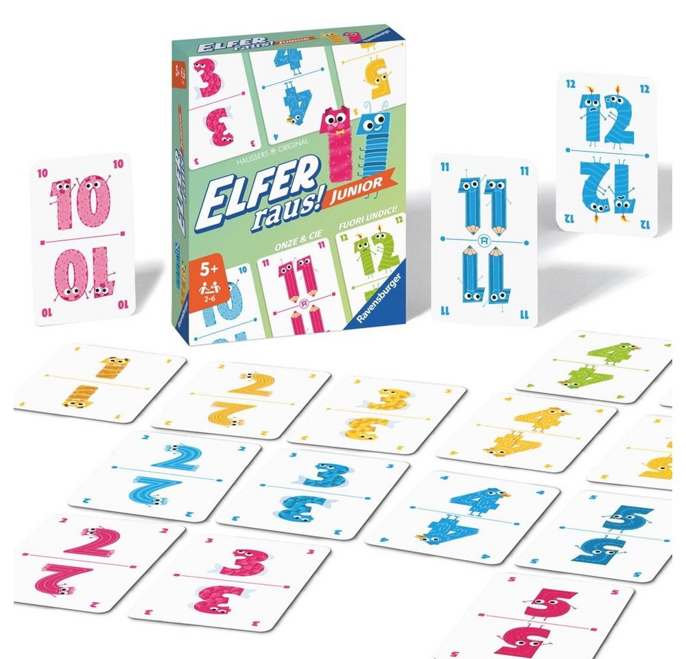 Produktbild Ravensburger Verlag GmbH Spiel Kartenspiel Kartenlegespiel Elfer raus! 20947