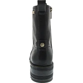 Mustang Schnürstiefel Schwarz - Schwarz