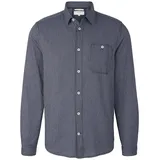 Tom Tailor Hemd - Weiß,Dunkelblau - XL