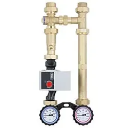 Afriso Heizungspumpengruppe 77570 180-3 DN 25, RTA 60 WP, 60 °C, mit Wilo Para RS