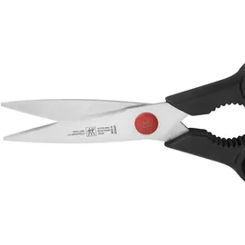 Zwilling TWIN L Vielzweckschere 20cm, Küchenschere für Rechts- und Linkshänder, Rostfreier Spezialstahl, Schwarz
