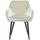 SalesFever Armlehnstuhl Samt creme