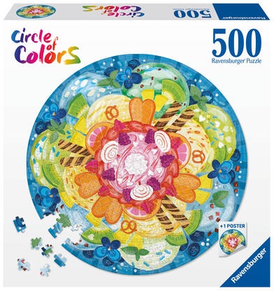 Ravensburger - Circle of Colors Ice Cream 500 Teile