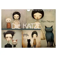 Calvendo Die Katze - mein Freund (Wandkalender 2026 DIN